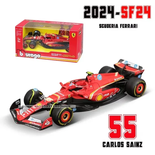 Bburago 1:43 Scale Luxury F1 Car Model - Image 28