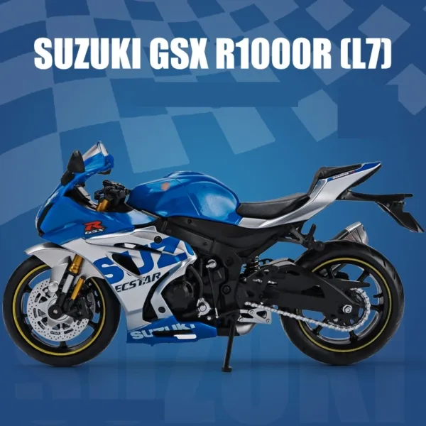 1/12 Suzuki GSX-R1000RR Diecast Metal Model - Image 13