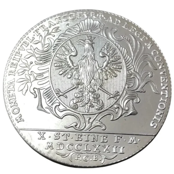 1772 Replica Frankfurt Coin with Eagle Design