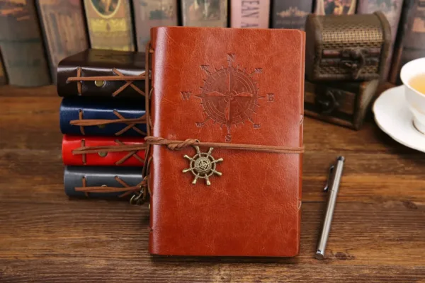 Pirate Captain Travel Journal with Anchor Design - Image 9