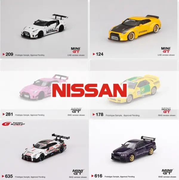 Nissan Skyline GT-R (R34) Diecast Model 1:64