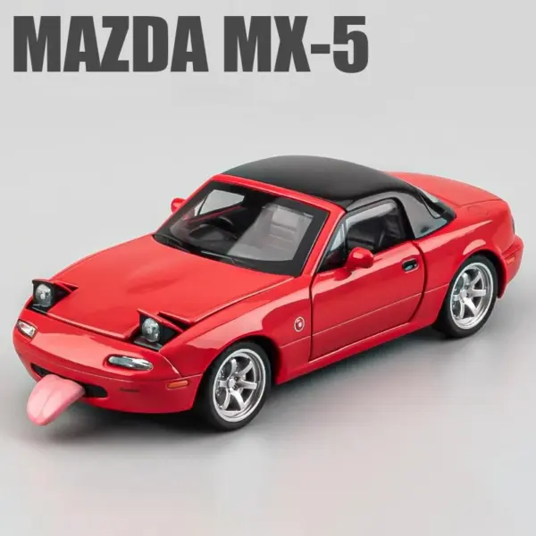 1:32 Mazda RX7 FC Alloy Diecast Car Model - Image 13