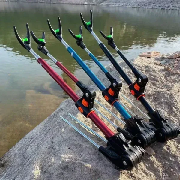 Telescopic Fishing Rod Holder Stainless Steel