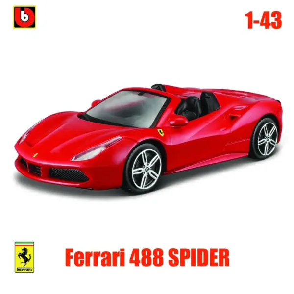 Bburago 1:43 Scale Ferrari Diecast Model Collection - Image 13