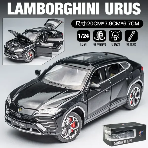 1:24 Lamborghini URUS Diecast Model Car - Image 12