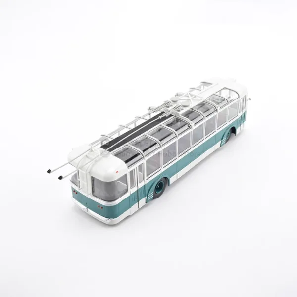 1:43 Scale SVARZ TBE-S Vintage Trolley Bus Model - Image 6