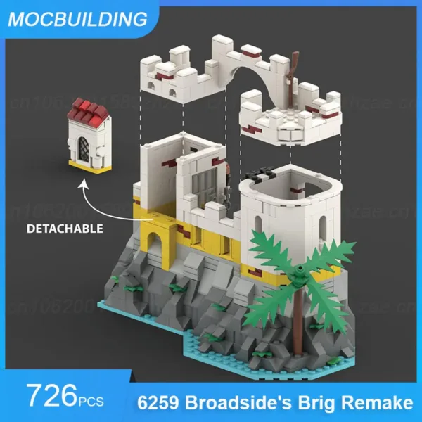 MOC Building Blocks Sabre Island Set - Image 3