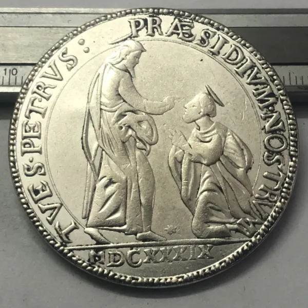 1639 Bozzolo Ducatone Replica Coin - Image 3