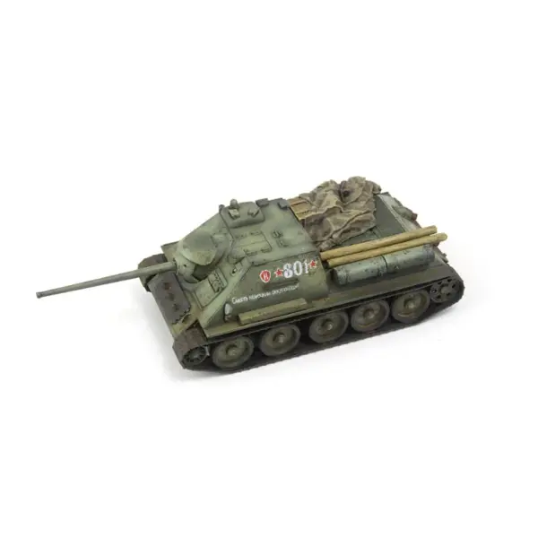 1:72 SU-85 Military Tank Model PP0026 - Image 6