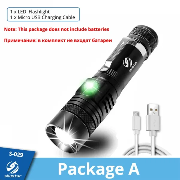 Ultra Bright Waterproof LED Flashlight 2000 Lumen - Image 9