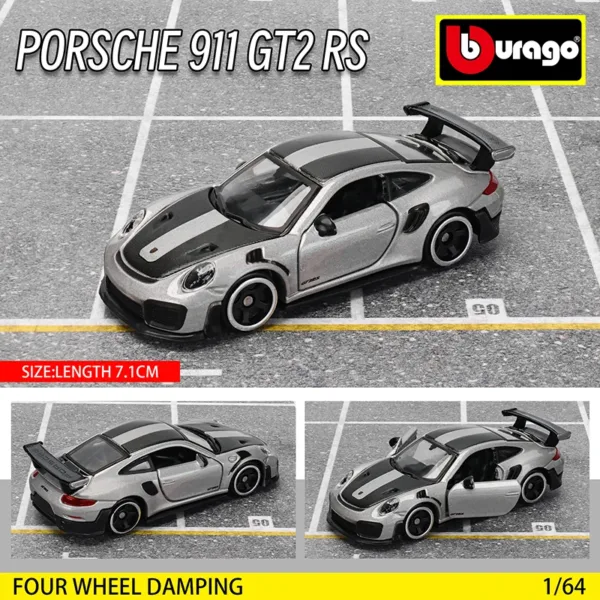 Bburago Lamborghini Huracan Diecast Model Car - Image 16