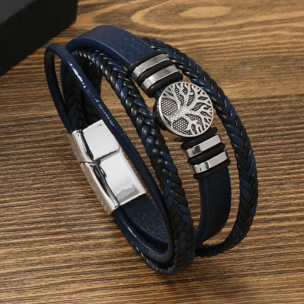 Punk Style Cuff Bracelet for Men and Women - Image 31