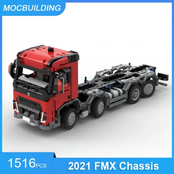 MOC Building Blocks 1:21 Scale Truck Model - Image 5