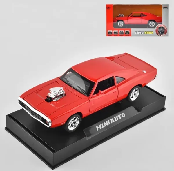 1:32 Fast and Furious Dodge Charger Diecast Car - Image 7