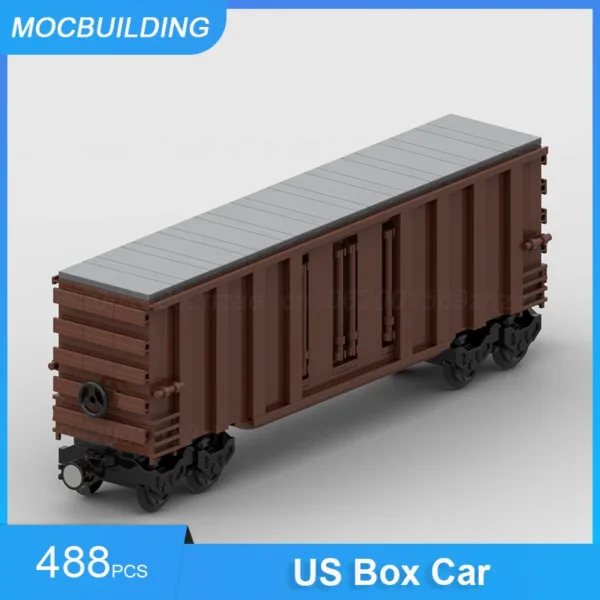 MOC Building Blocks Train Car Model Set - Image 3