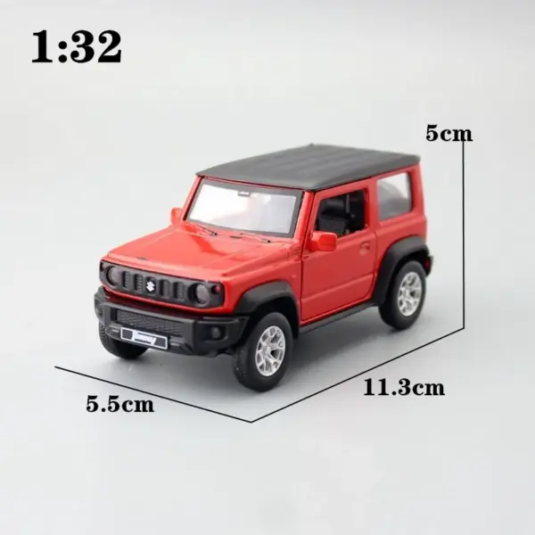 1:32 Suzuki Jimny Diecast Pull-Back Model Car - Image 3