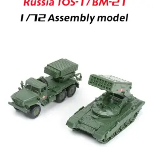 1/72 BM-21 Rocket Launcher Assembly Model