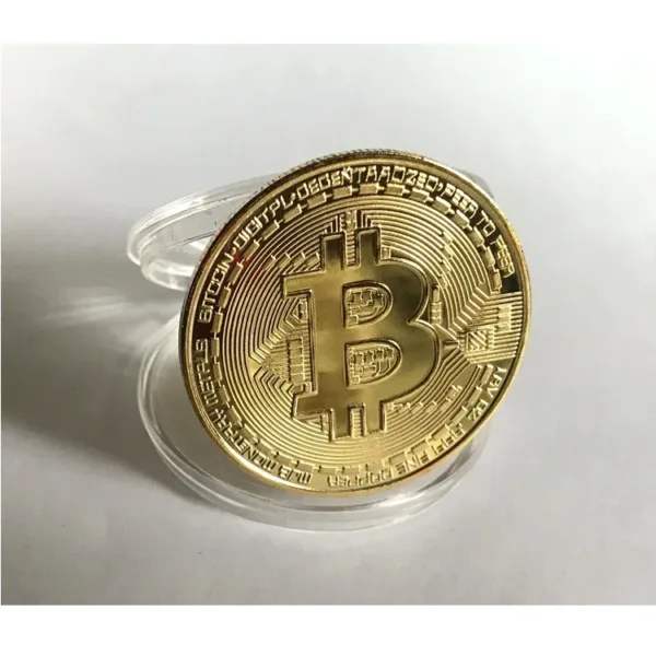 Bitcoin Commemorative Virtual Coin Gift