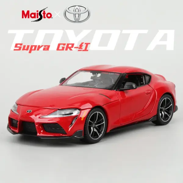 Maisto 1:24 Toyota Supra GR Diecast Model - Image 7