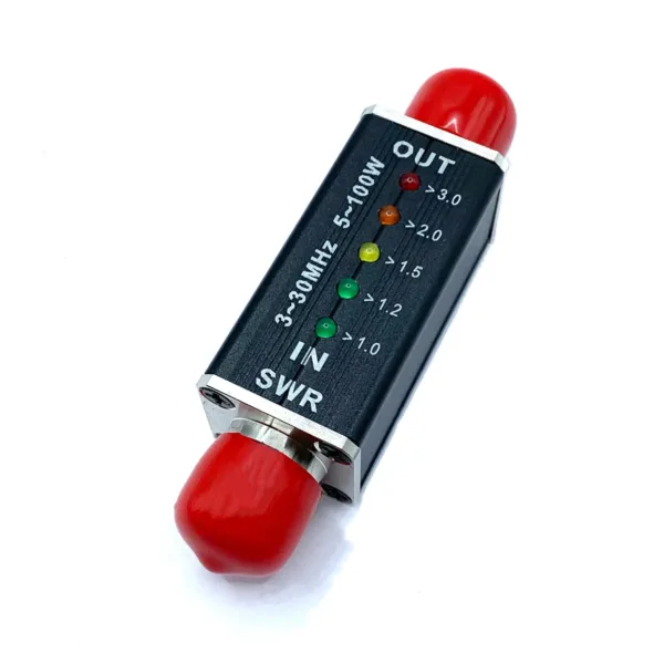 100W SWR Meter for 3-30MHz Shortwave Radio