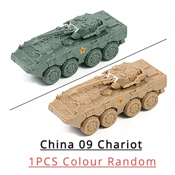 1:144 WWII Plastic Tank Model Set of 4 - Image 24