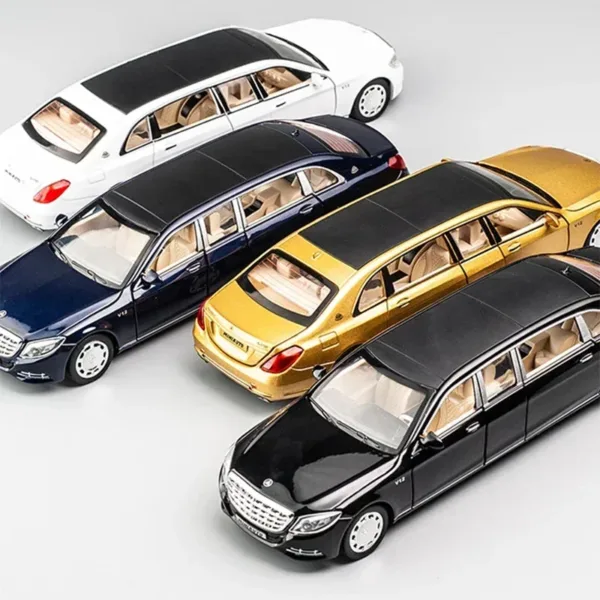 1:32 Mercedes-Benz Maybach S650 Alloy Car Model - Image 2