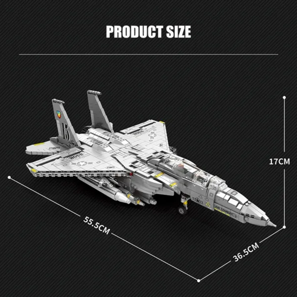 F-15E Fighter Model Building Blocks Set - Image 6