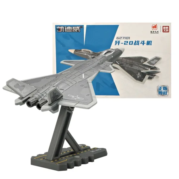 1/200 J-20 Fighter Jet Diecast Model Toy - Image 3