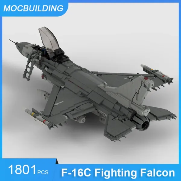 F-16C Fighting Falcon Building Blocks 1801PCS - Image 6