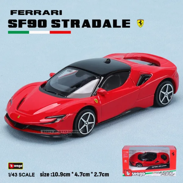 Bburago 1:43 Ferrari Diecast Car Model - Image 35