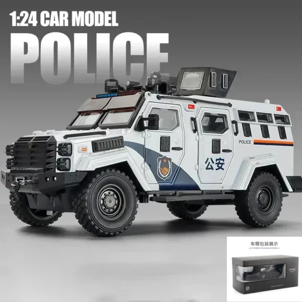 1:24 Scale Swordtooth Tiger Alloy Car Model - Image 9