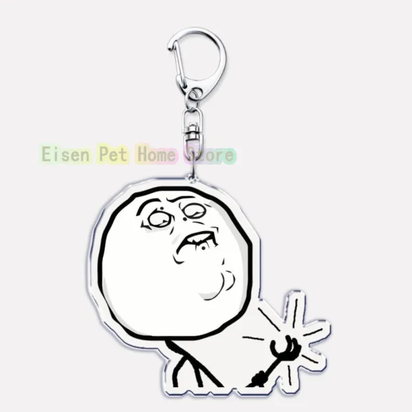 TrollFace Keychain for Bags and Accessories - Image 21