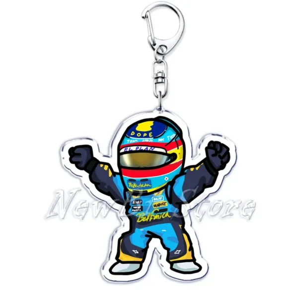 F1 Motorcycle Keychain Pendant for All - Image 24