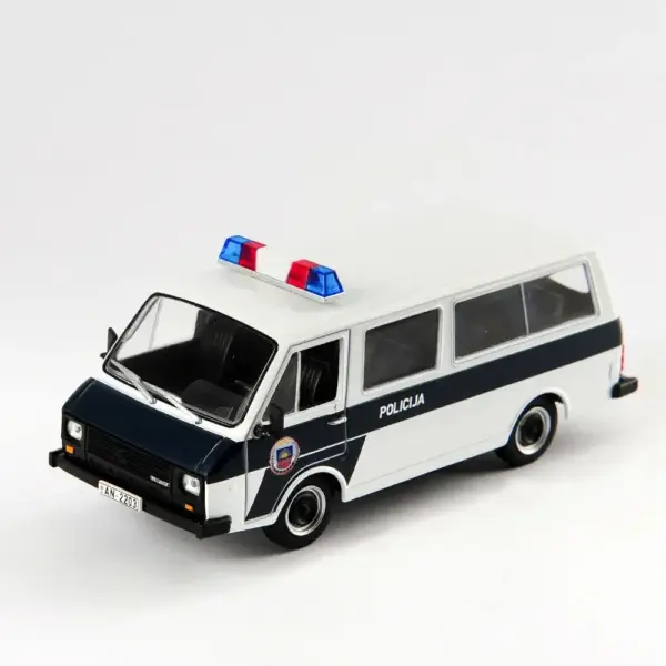 1/43 Scale Diecast Police Van Model - Image 3