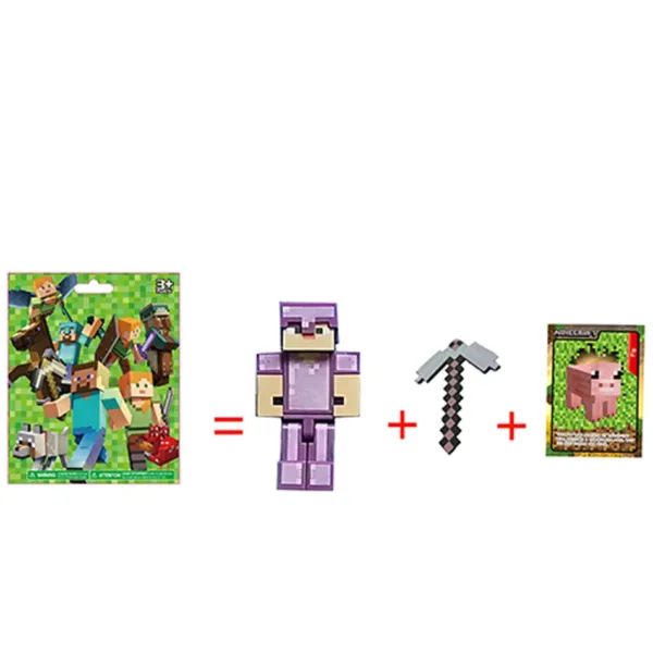 Anime Minecraft Blind Box Figure Set 24pcs - Image 3