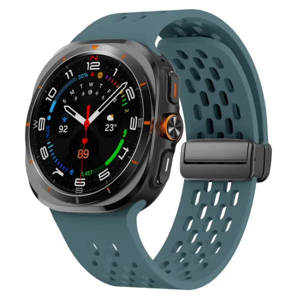 Magnetic Silicone Strap for Galaxy Watch Ultra - Image 15