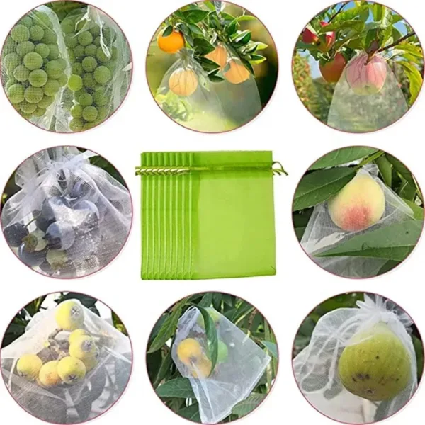 50 Pack Fruit Protection Mesh Bags - Image 5