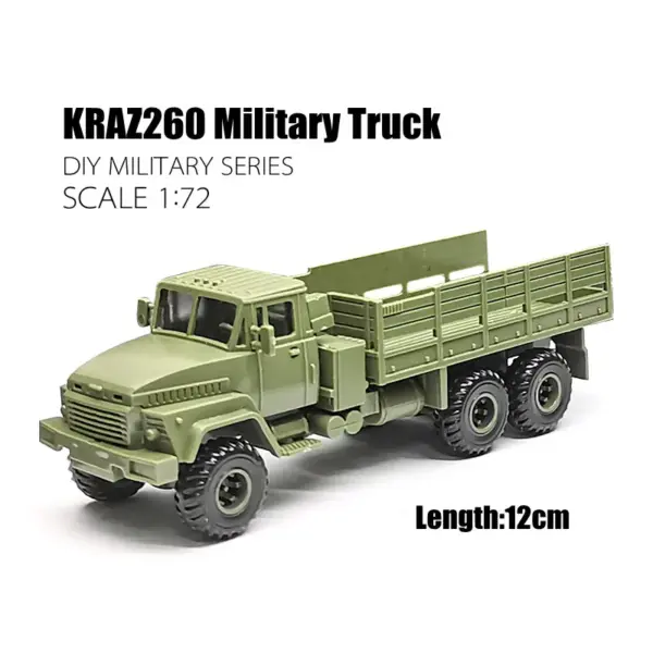 1/72 Scale KRAZ260 Heavy-duty Truck Model - Image 2