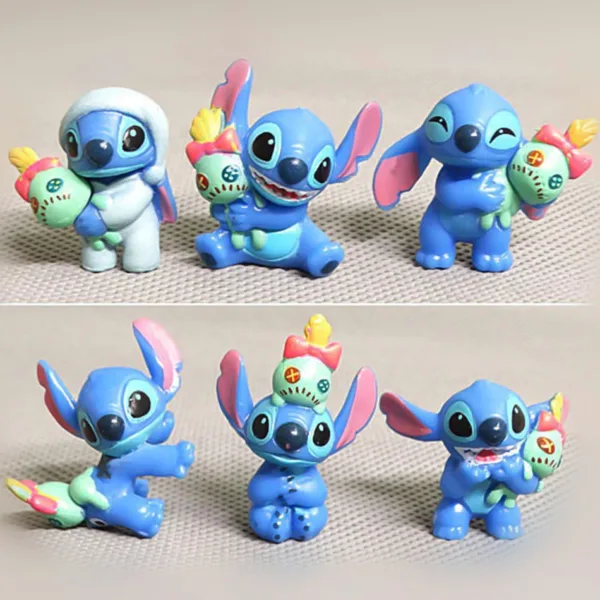 Lilo & Stitch 6pcs Cute Figure Set