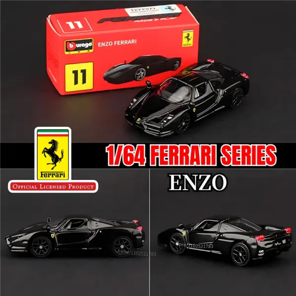 Bburago 1:64 Ferrari SF90 Diecast Model Car - Image 11