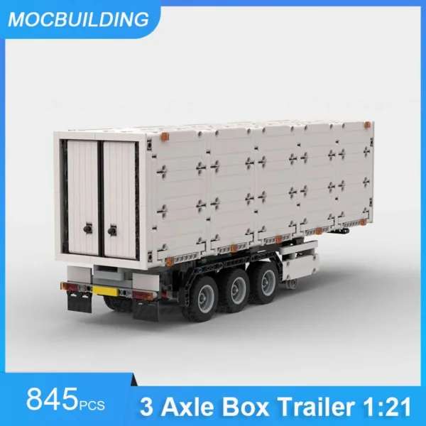 MOC Building Blocks 1:21 Scale Truck Model - Image 6