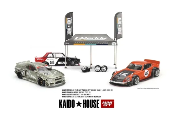 Kaido House 1:64 Nissan Skyline Diecast Model - Image 2