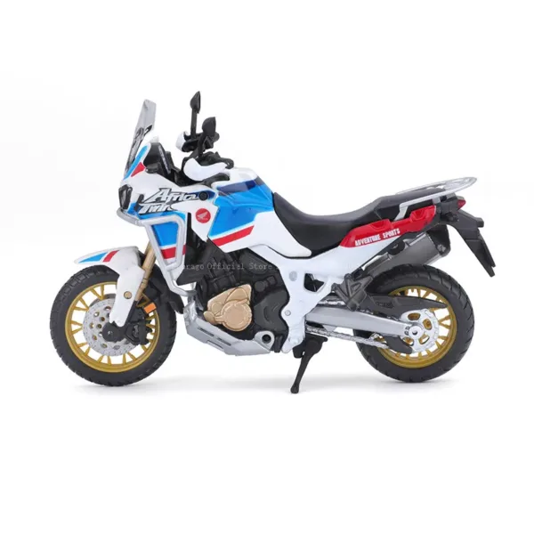 1:18 Bburago Honda Africa Twin Model Motorcycle - Image 5