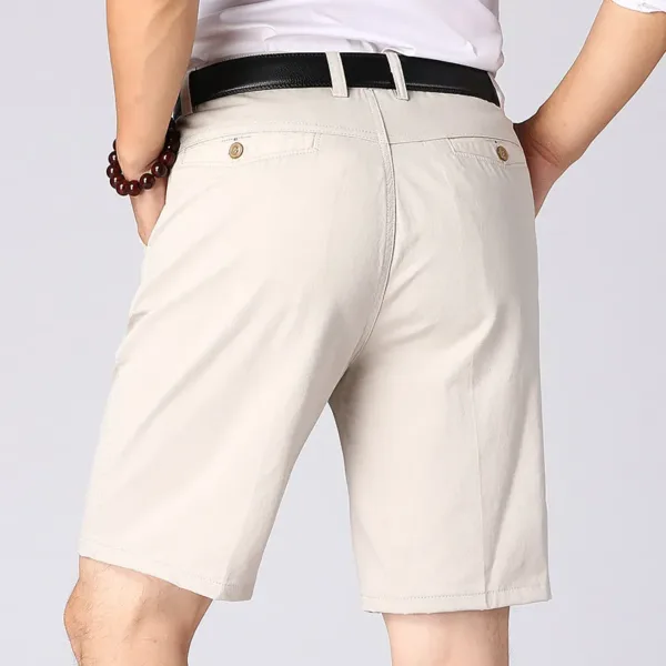 Men's Summer Casual Knee Length Shorts 8 Colors - Image 3