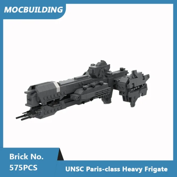 MOC Building Blocks UNSC Heavy Frigate 575PCS