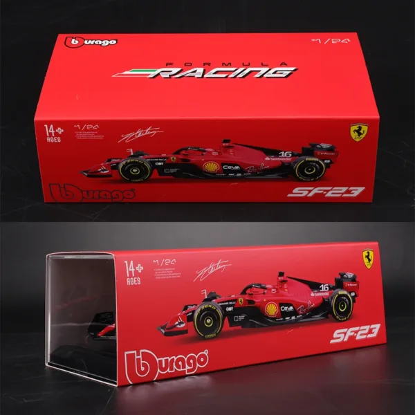 Bburago 1:24 Scale Ferrari SF23 Car Model - Image 2