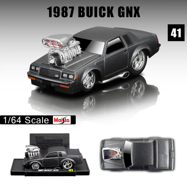 Maisto 1:64 Scale Classic Car Model Set - Image 35