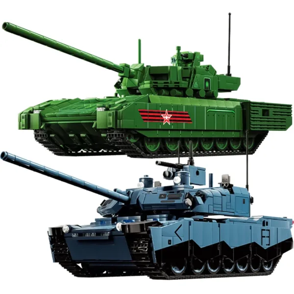 Russian T-14 Armata RC Building Blocks Set - Image 6