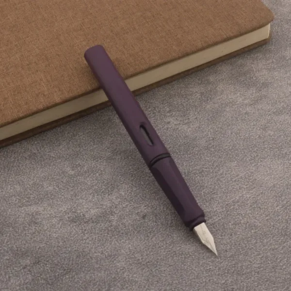 Matte Purple Fountain Pen with 0.38mm Nib - Image 11