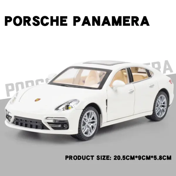 1:24 Porsche Panamera Diecast Model Car - Image 8